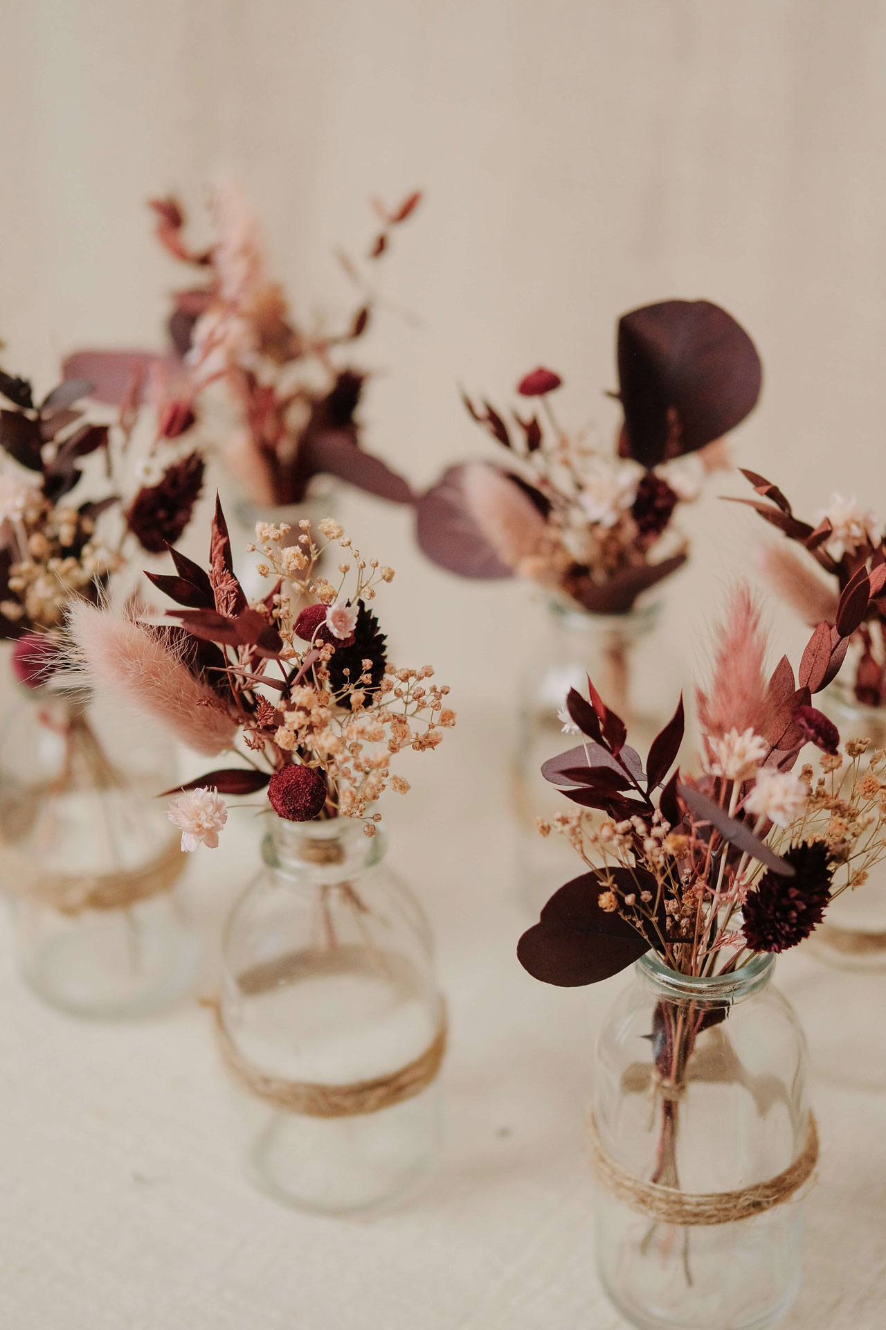 Little cuties: - Ministrauß mit Vase – Bild 4
