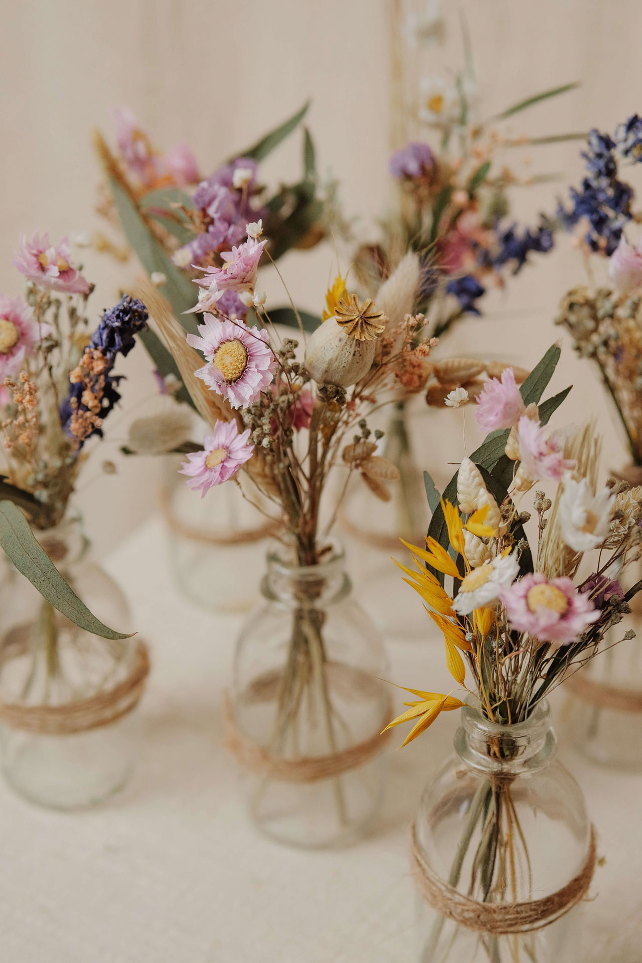 Little cuties: - Ministrauß mit Vase – Bild 2