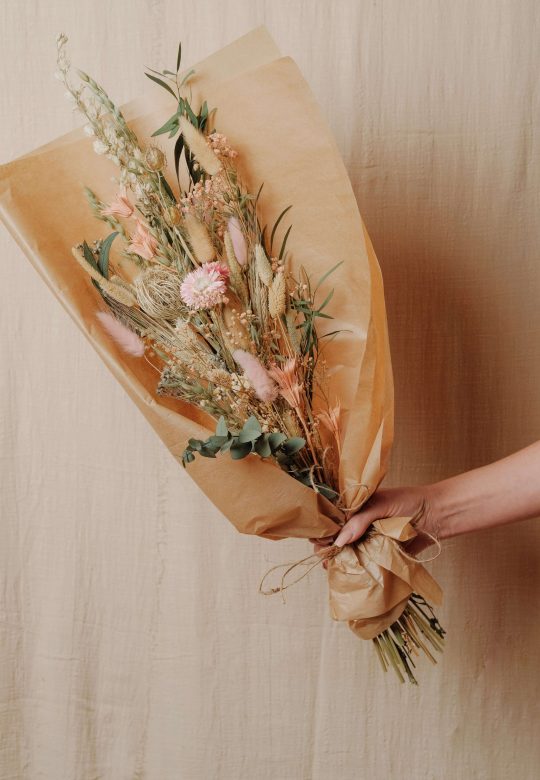 Trockenblumen Bund - MYSTICAL ROSE